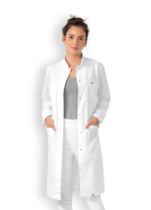 Blouse Col Officier - Femme
